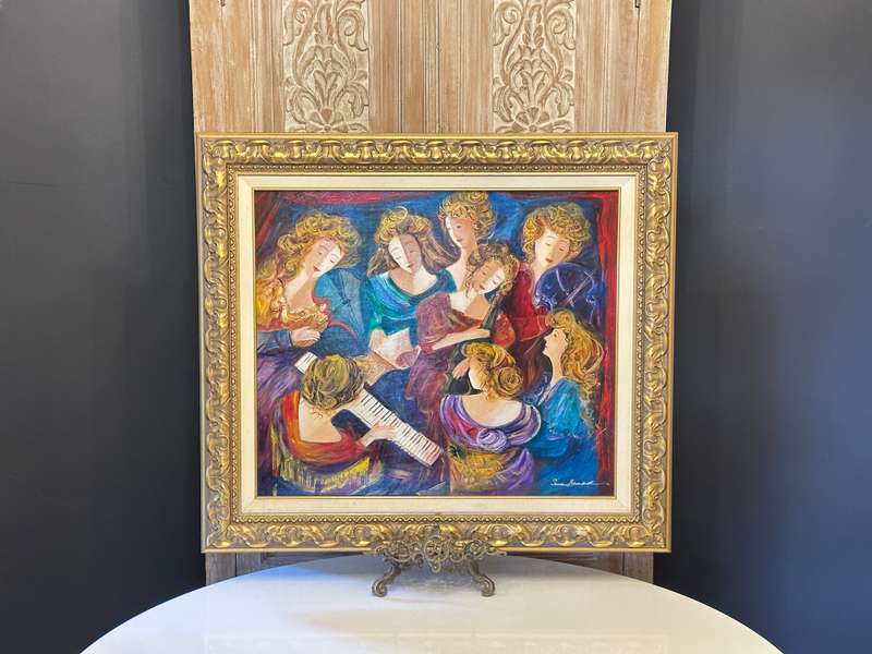 Original Large SUSAN BARNARD - Well Known SA Artist