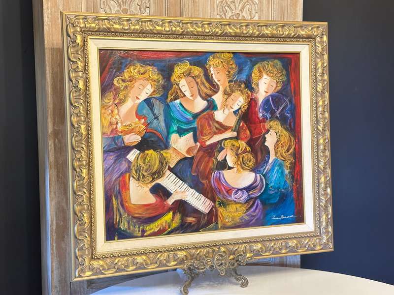 Original Large SUSAN BARNARD - Well Known SA Artist