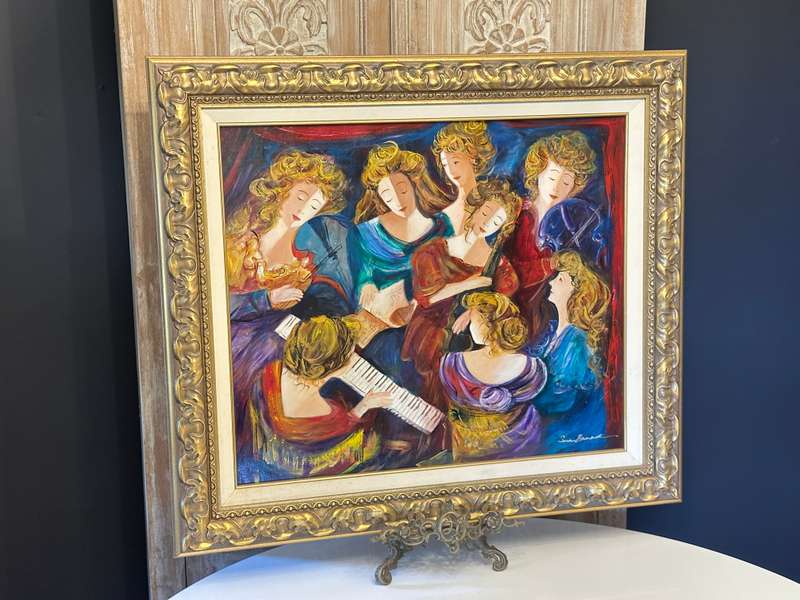 Original Large SUSAN BARNARD - Well Known SA Artist