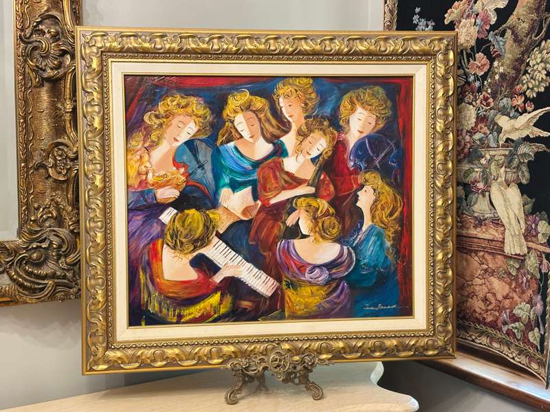 Original Large SUSAN BARNARD - Well Known SA Artist