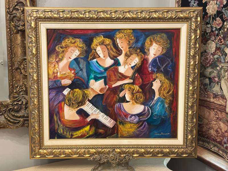 Original Large SUSAN BARNARD - Well Known SA Artist