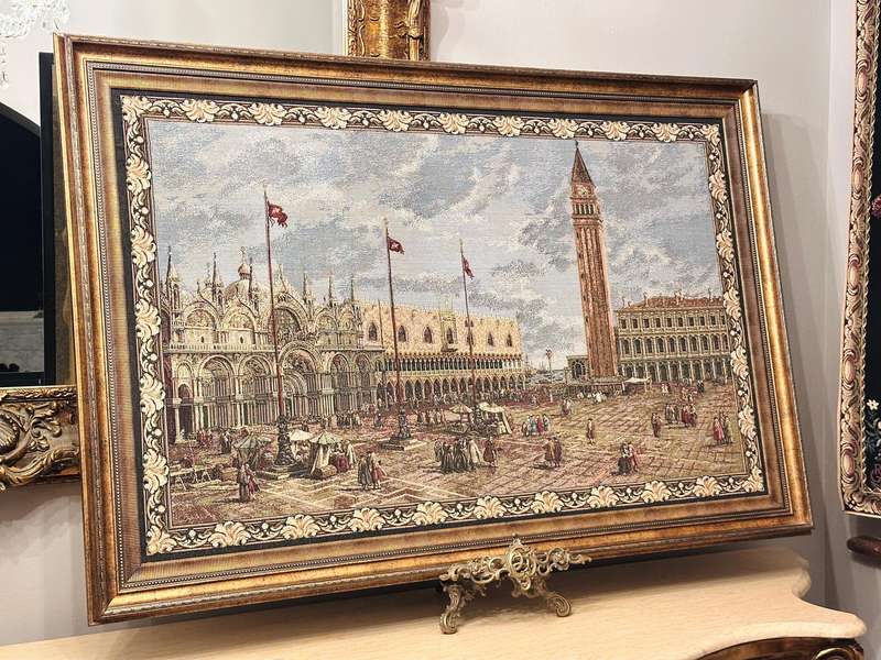 Fabris Giuliana Venezia Exclusive Hand Made Tapestry Large Statement Piece