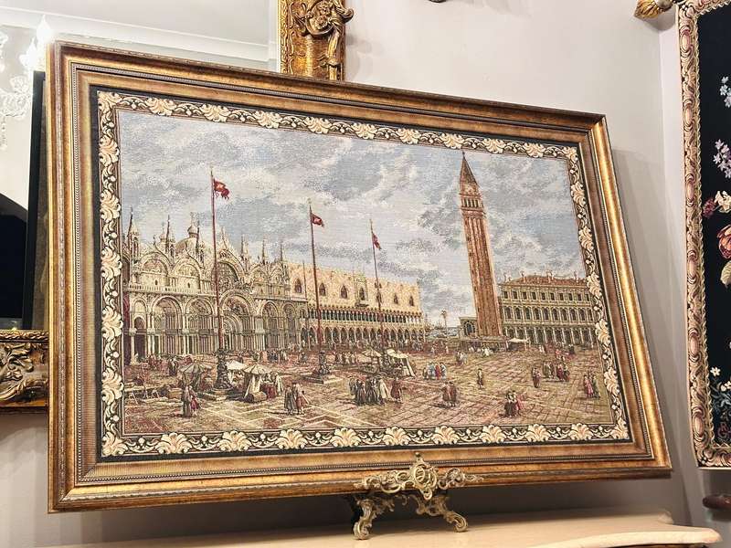Fabris Giuliana Venezia Exclusive Hand Made Tapestry Large Statement Piece