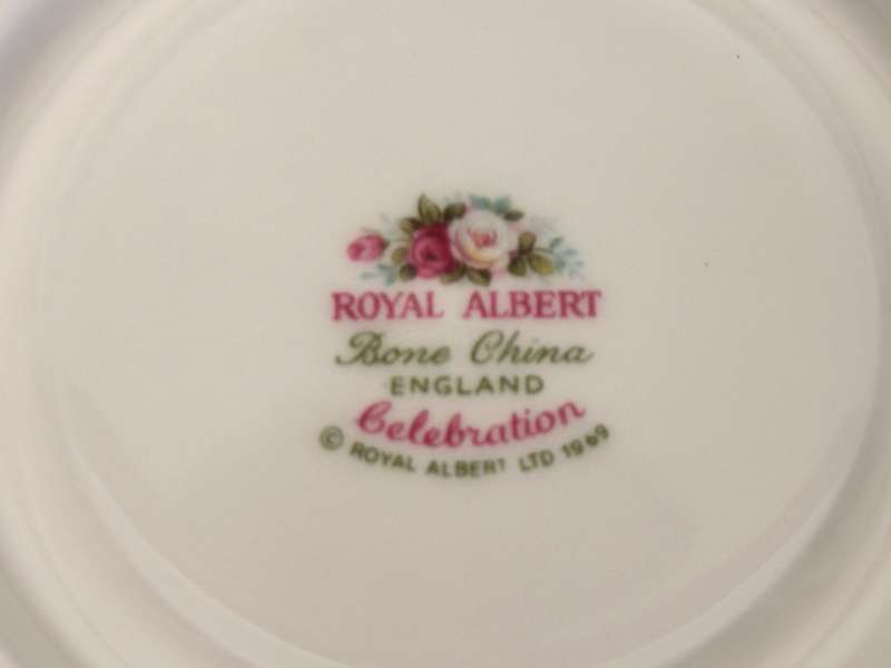 Royal Albert Celebration Tea Cup & Saucer