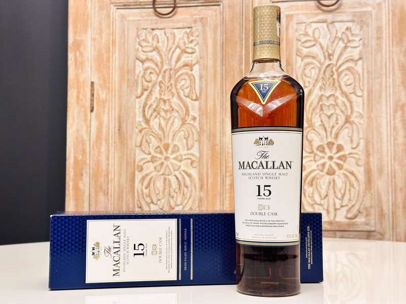 Macallan 15 Year Old Signature Double Cask Whisky in Original Box