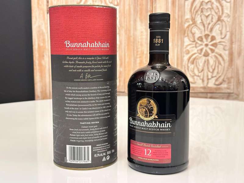 Bunnahabhain 12 Year Old Small Batch Single Malt Scotch Whisky