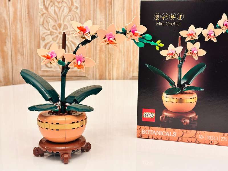 LEGO Botanical Collection Orchid with Original Box