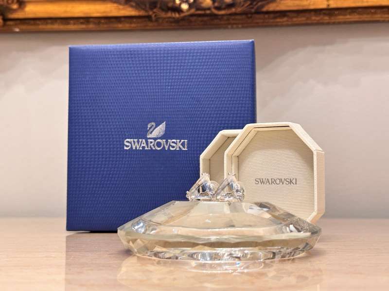 Swarovski Showstopper Earrings with Original Box