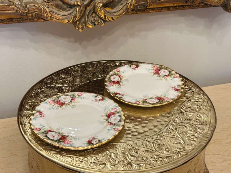 Royal Albert Celebration Side Plates