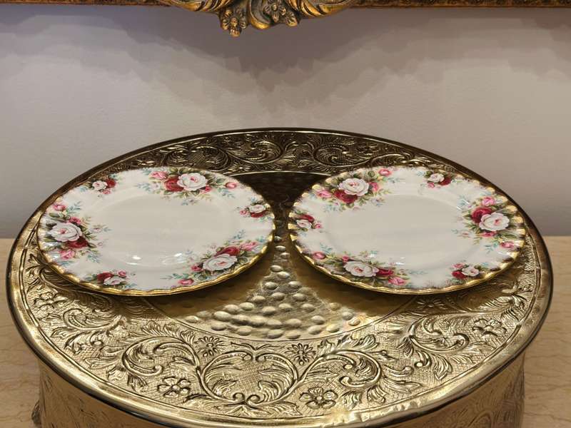 Royal Albert Celebration Side Plates
