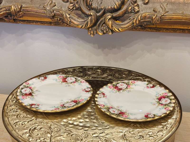 Royal Albert Celebration Side Plates