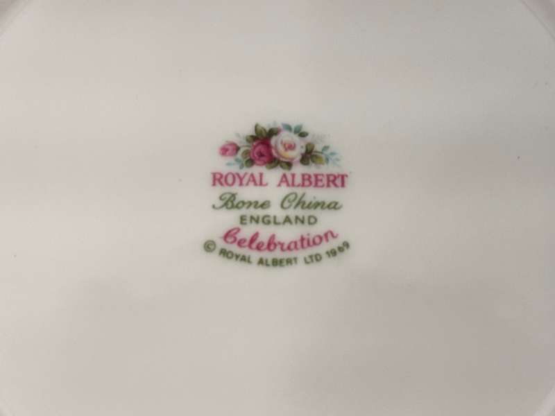 Royal Albert Celebration Side Plates