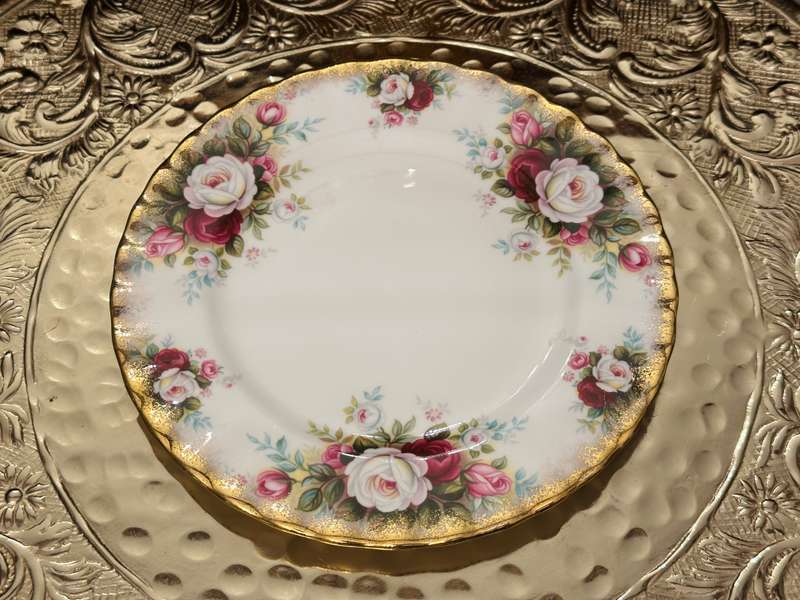 Royal Albert Celebration Side Plates
