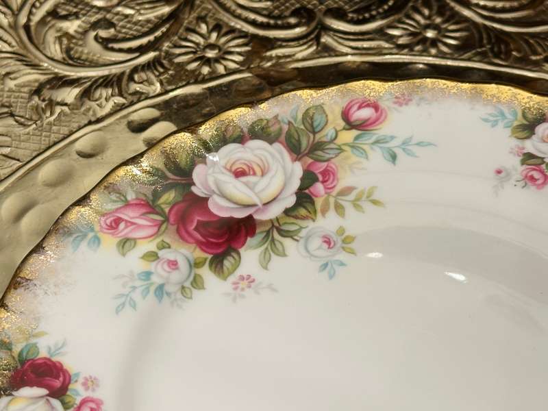 Royal Albert Celebration Side Plates