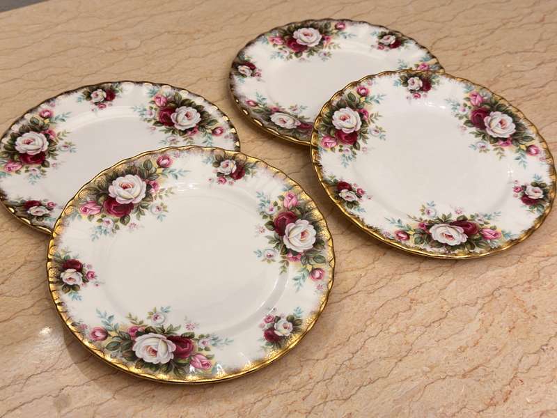 Royal Albert Celebration Side Plates