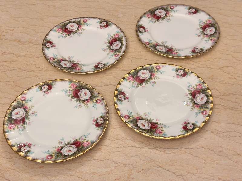 Royal Albert Celebration Side Plates