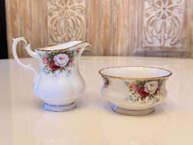 Royal Albert Milk & Sugar Set
