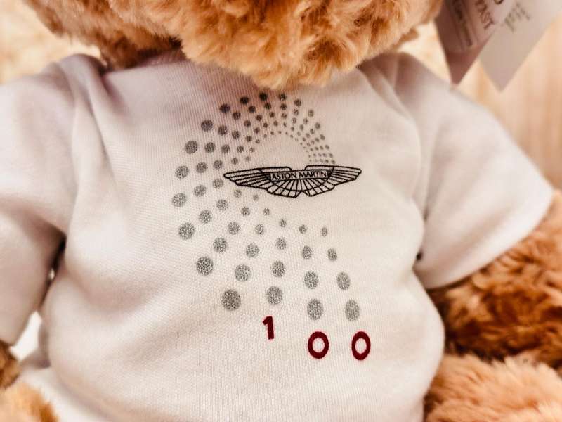 Aston Martin Official 100 Year Anniversary Collectable Teddy Bear
