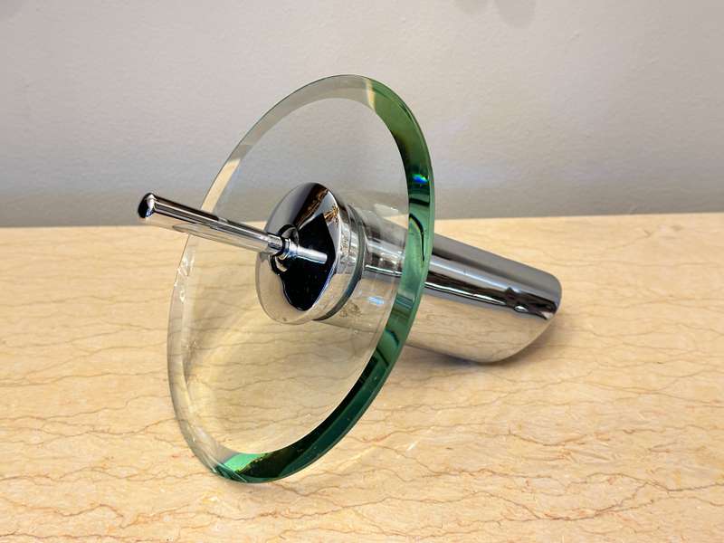 Designer Glass Waterfall Basin Mixer