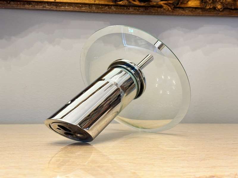 Designer Glass Waterfall Basin Mixer