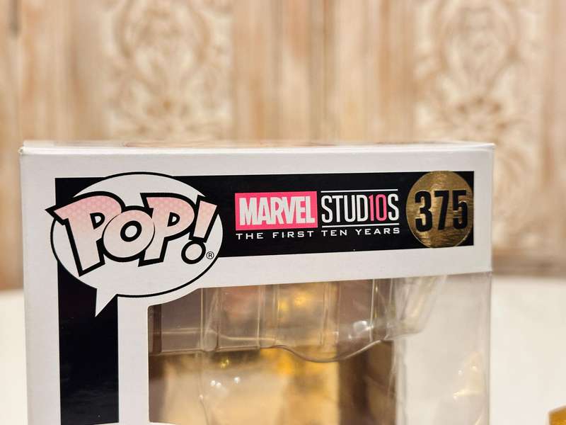 Iron Man Marvel 10th Anniversary Special Edition Funko Pop Bobble Head with Box