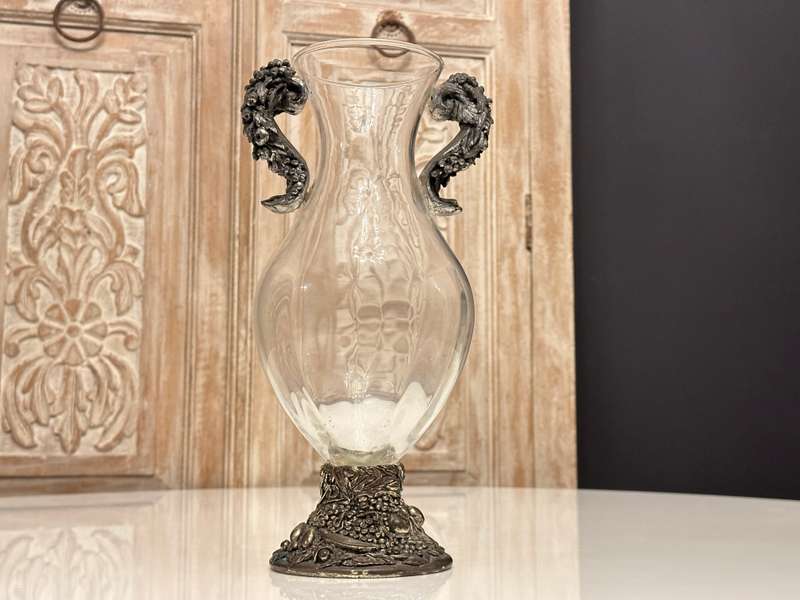 Ornate Vintage Statement Vase