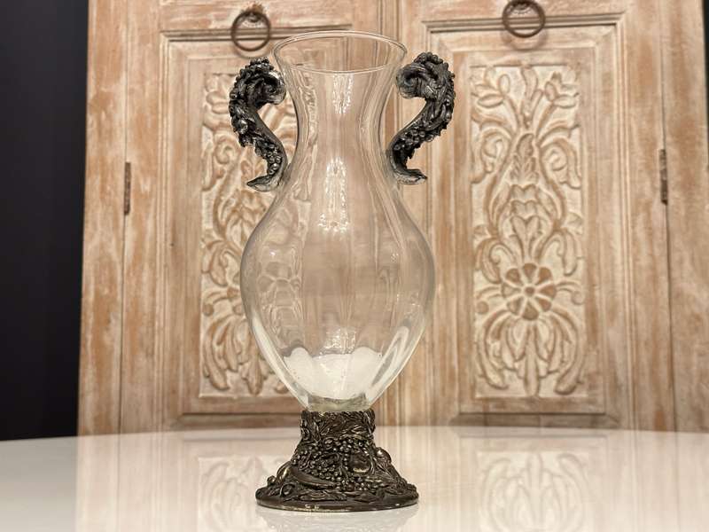 Ornate Vintage Statement Vase