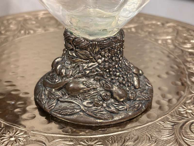 Ornate Vintage Statement Vase