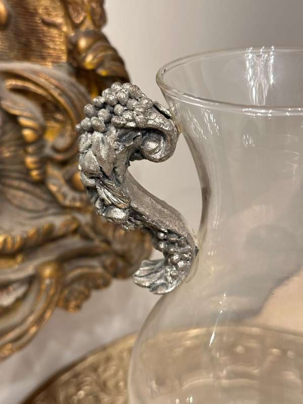 Ornate Vintage Statement Vase