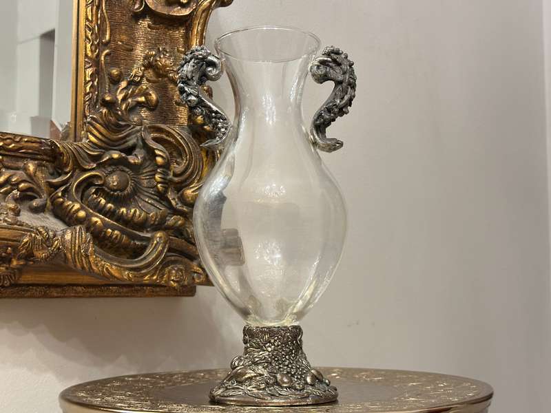 Ornate Vintage Statement Vase