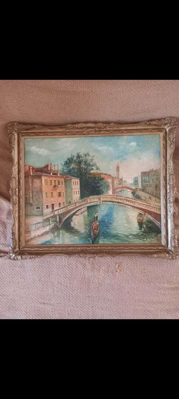 Old Italian Oil Painting