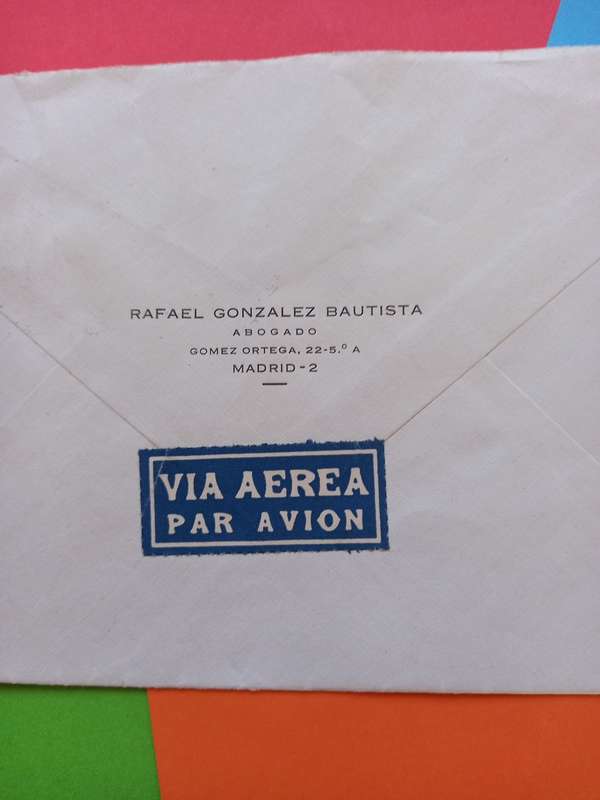 Spain Air Mail Cover