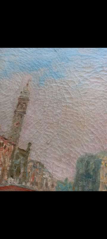 Old Italian Oil Painting
