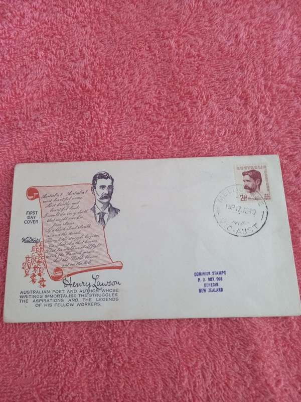 An Australia FDC, 1949