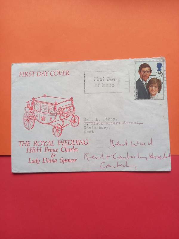 Royal Wedding FDC,1981