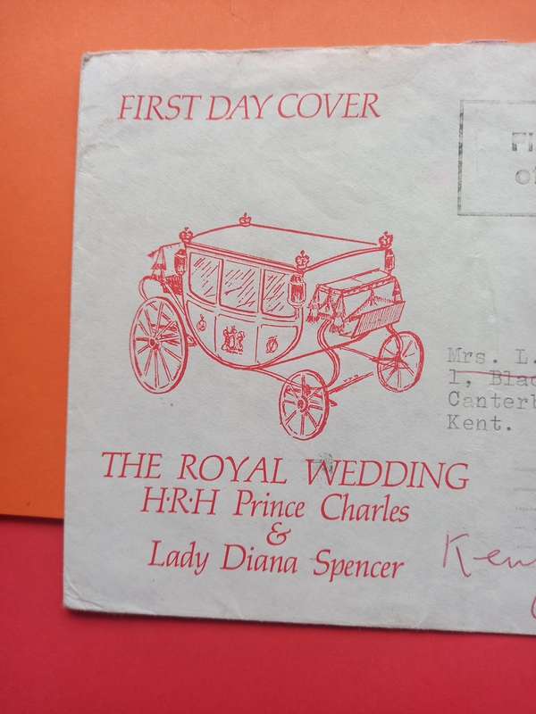 Royal Wedding FDC,1981