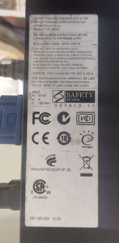 HP PC - Windows 7 Ultimate (activated) - Has scratches and signs of usage - See photos for details
