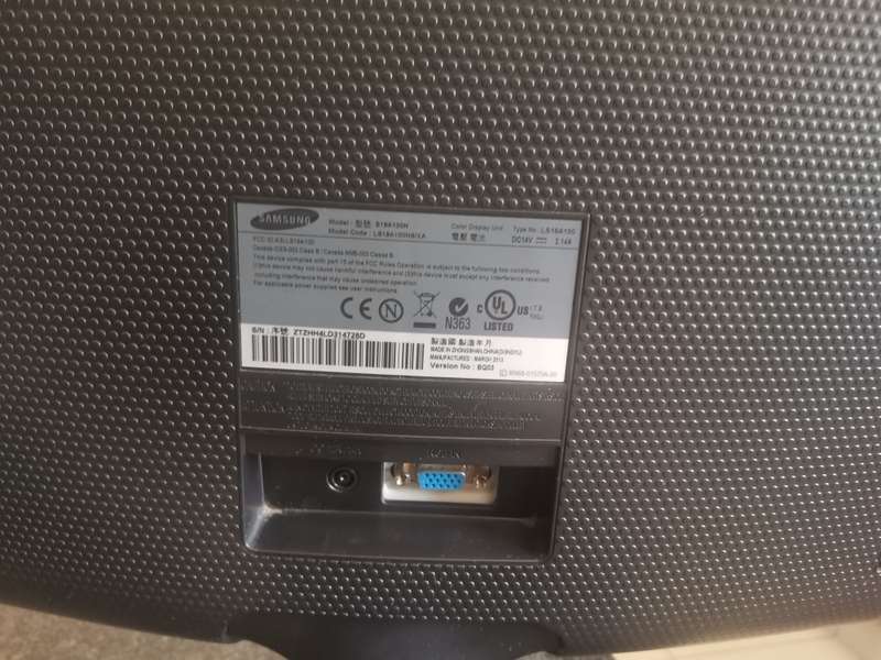 Samsung S19A100N LED 18.5" Monitor