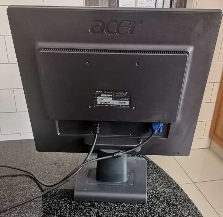 Acer AL1917 19" LCD Monitor - VGA port only
