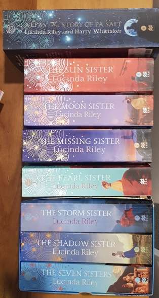 FULL Range of the 7 Sister Series PLUS "Atlas, the story of Pa Salt" by Lucinda Reiley