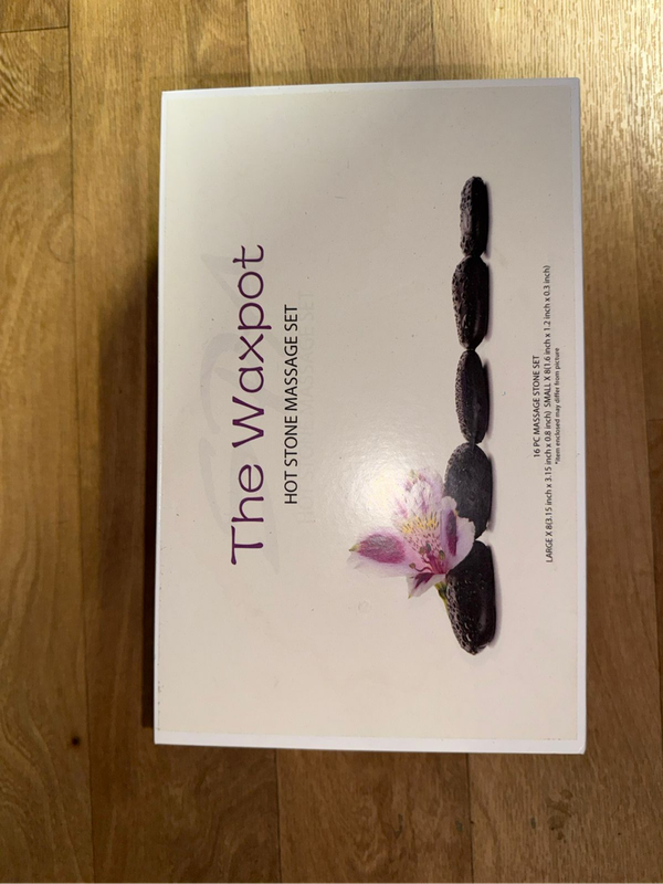 The Waxpot Hot Stone Massage Set