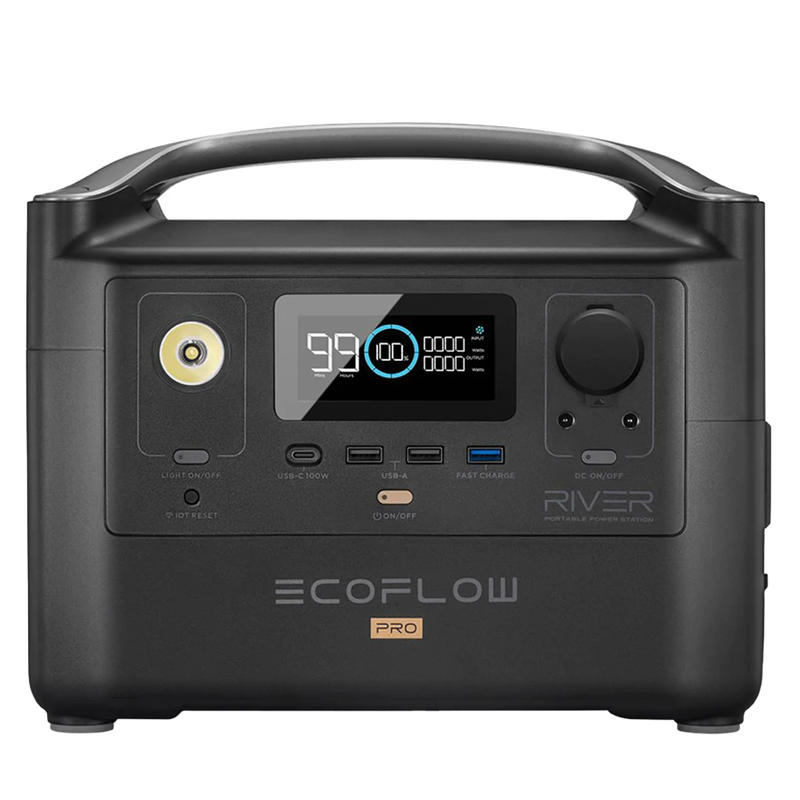 EcoFlow River Pro 720Wh Portable Power Station  Ideal for Loadshedding, Camping & Backup Power
