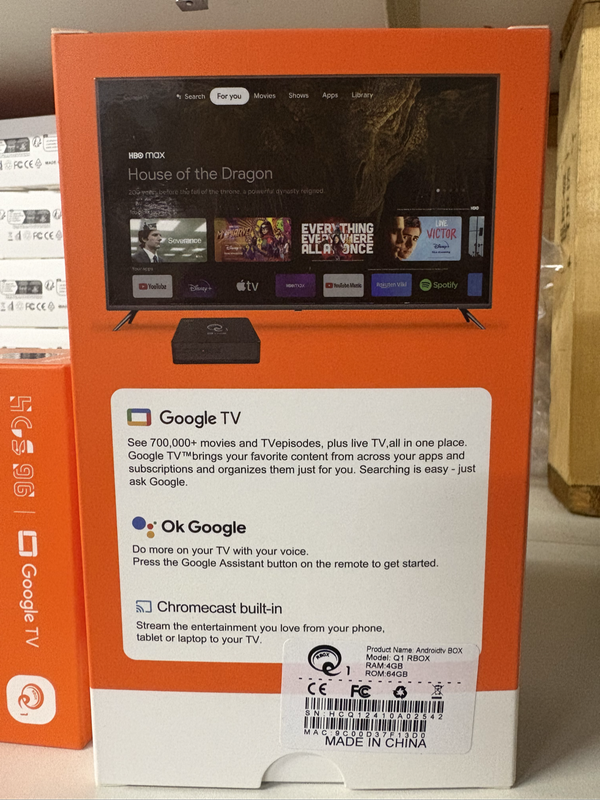 Android tv box S