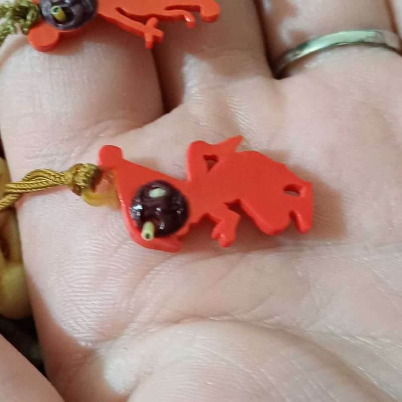 Japanese Celluloid Kobe Charms
