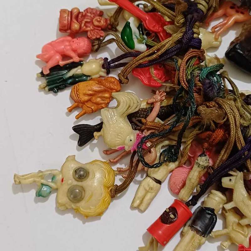 Japanese Celluloid Kobe Charms