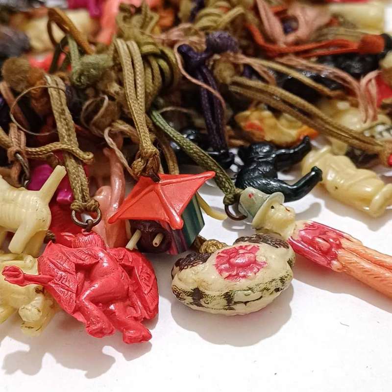 Japanese Celluloid Kobe Charms