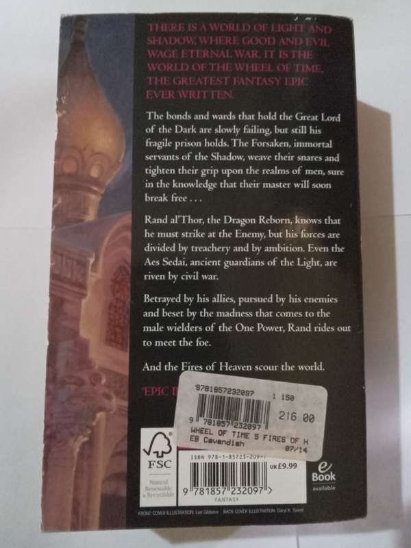 The FIRES of HEAVEN -by Robert Jordan - 1990