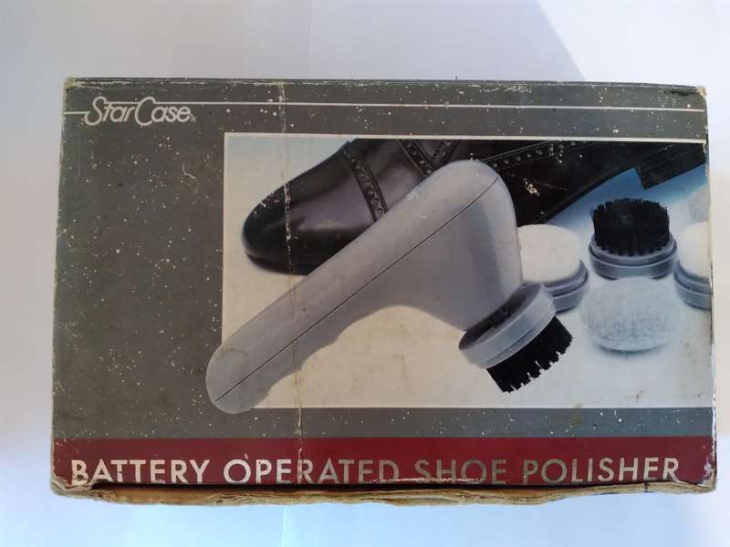 Star case Battery Operated Shoe Polisher