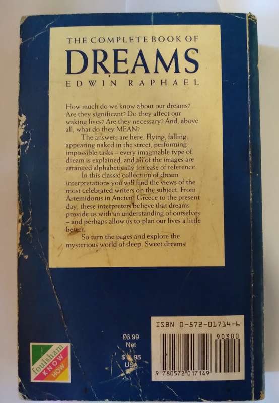 The Complete Book of Dreams by Edwin Raphael-1996