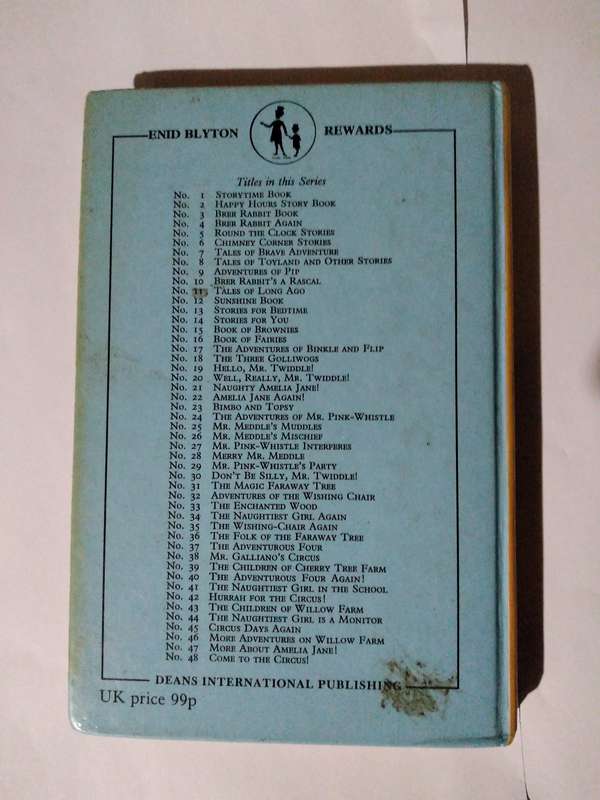 Mr. Pink Whistles Party by Enid Blyton -1983